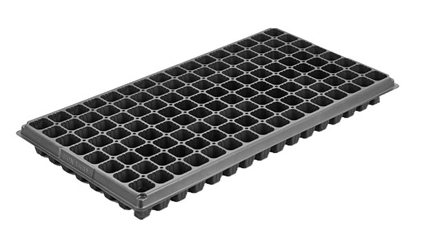 128 Hole Seedling Trays PS Seed Starter tray for Garden plant cultivation